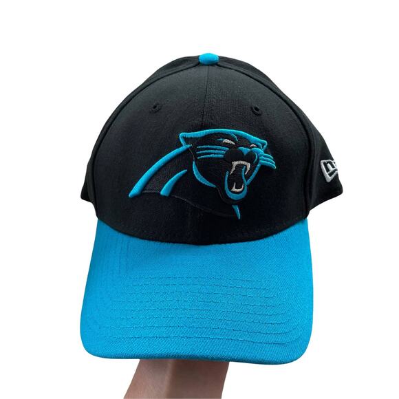 New Era Carolina Panthers Fitted Hat med/large - Picture 1 of 4